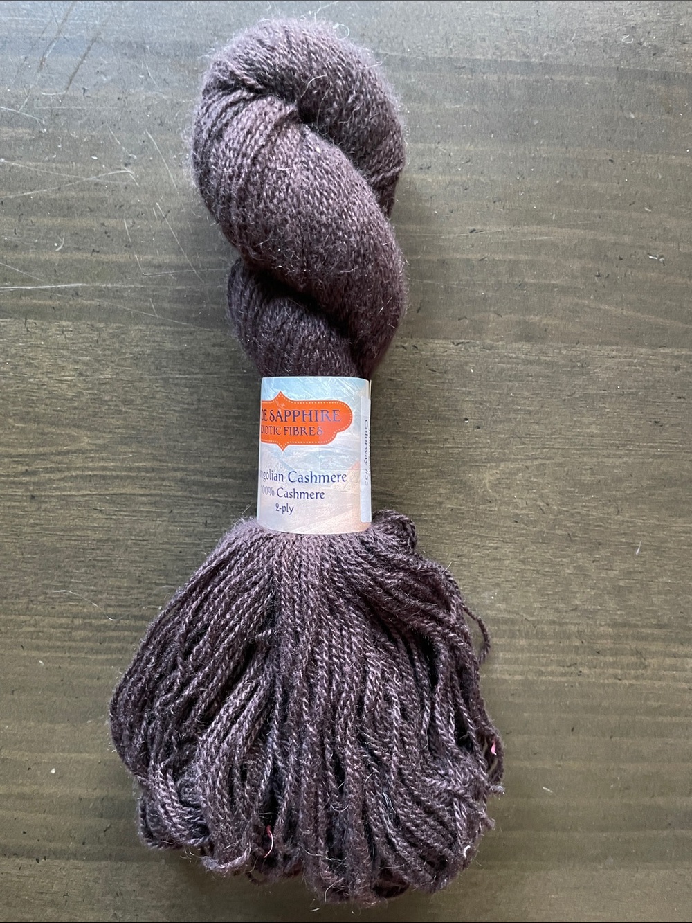 Jade Sapphire Mongolian Cashmere Yarn